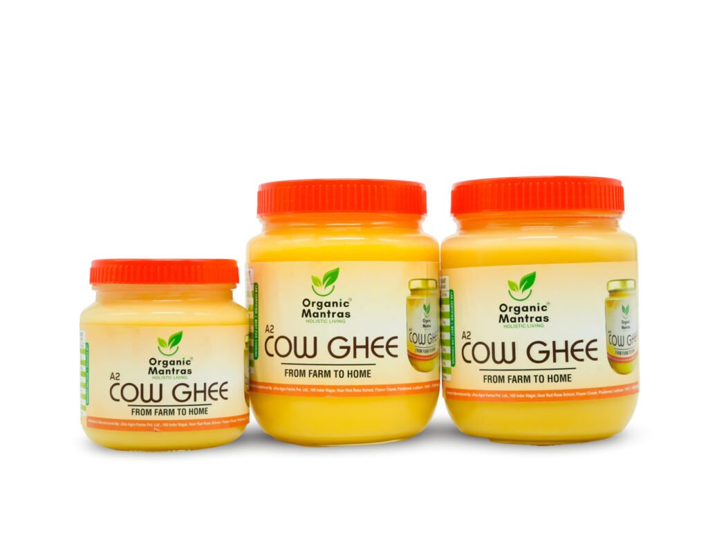 ORGANIC MANTRAS A2 Desi Cow Bilona Ghee, Made By Traditional Vedic Bilona Method 100% Pure 2500Ml - Image 3