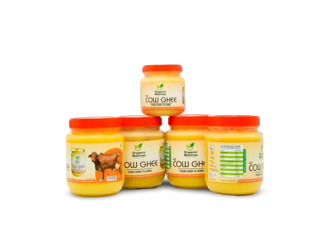 ORGANIC MANTRAS Pure A2 Desi Cow Ghee, Made By Traditional Vedic Bilona Method 100% Pure 4500Ml - Image 2